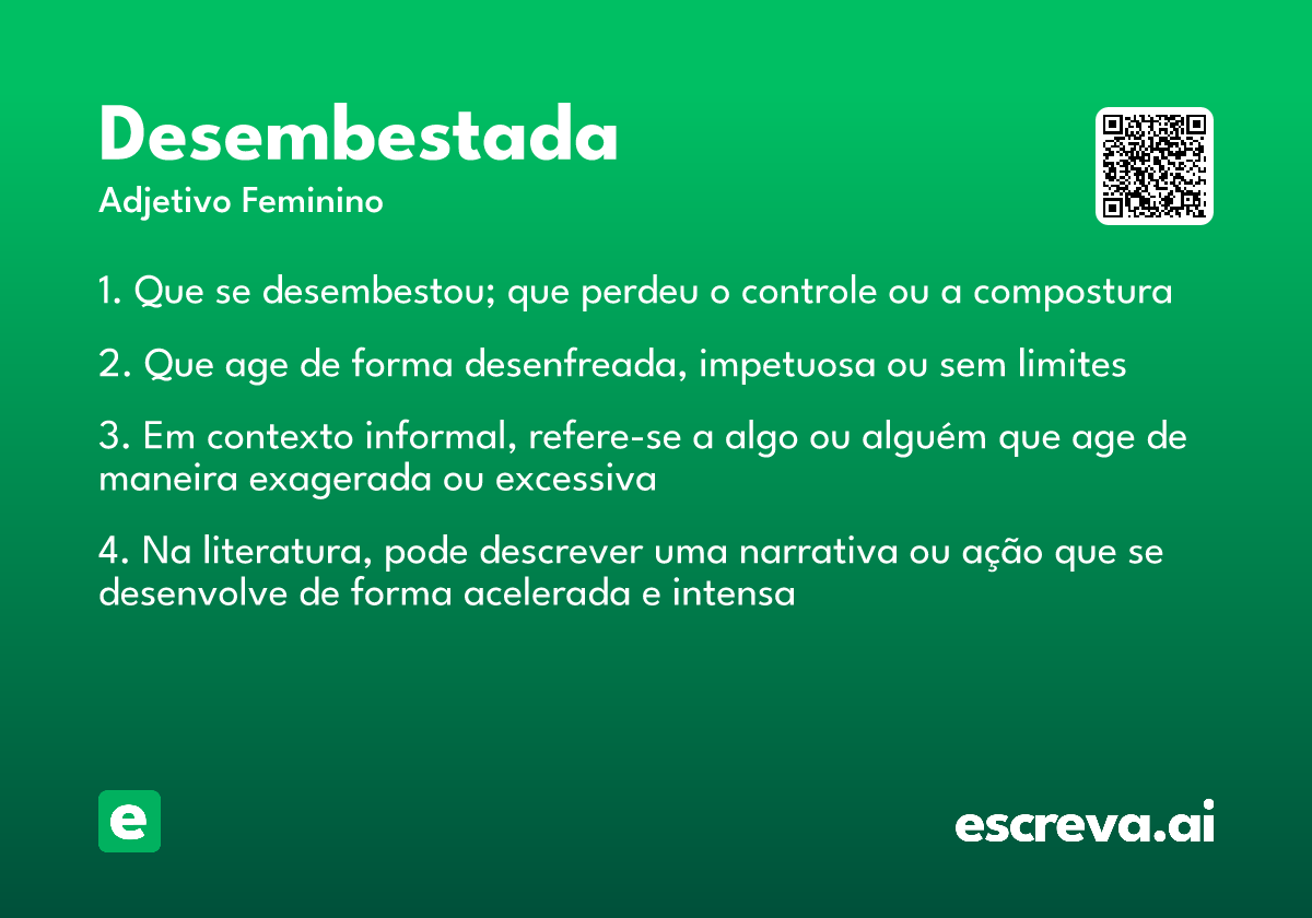 desembestada
