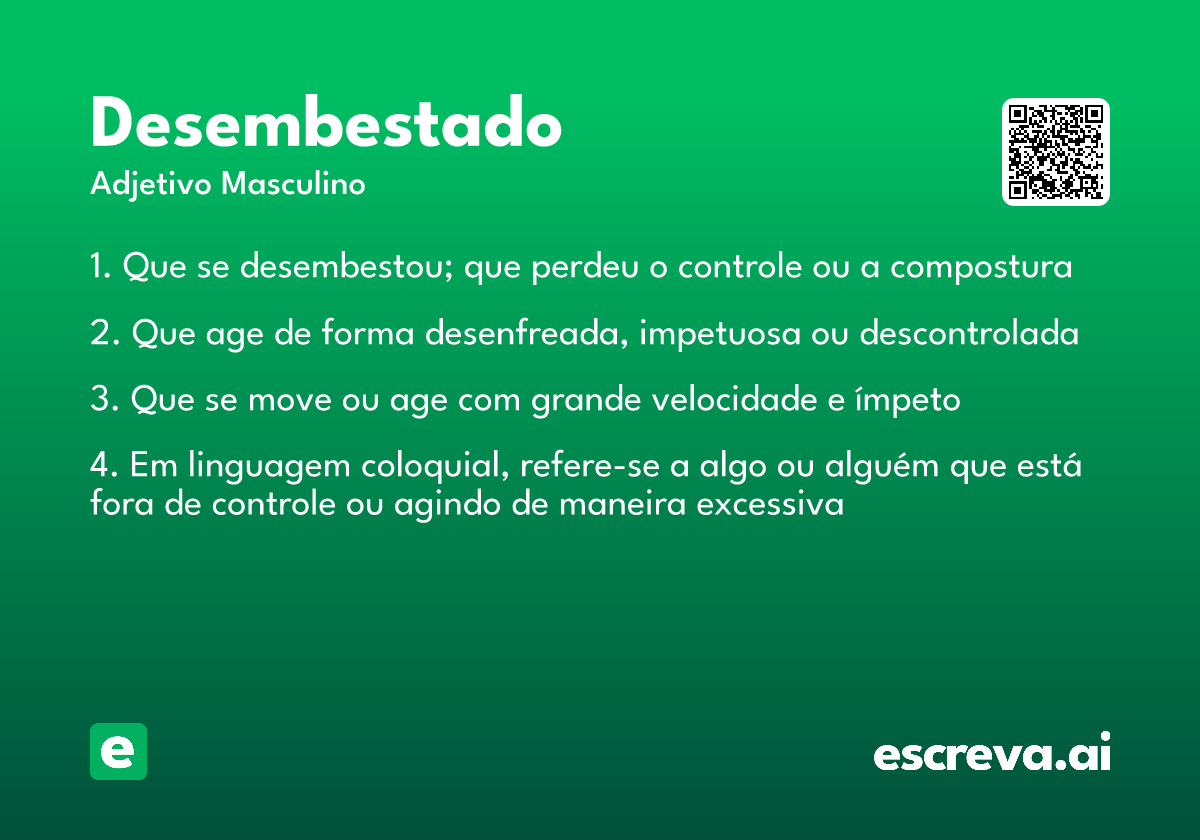 desembestado