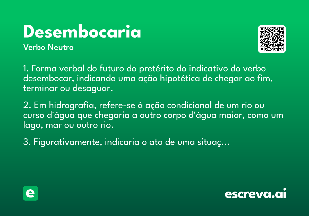 desembocaria