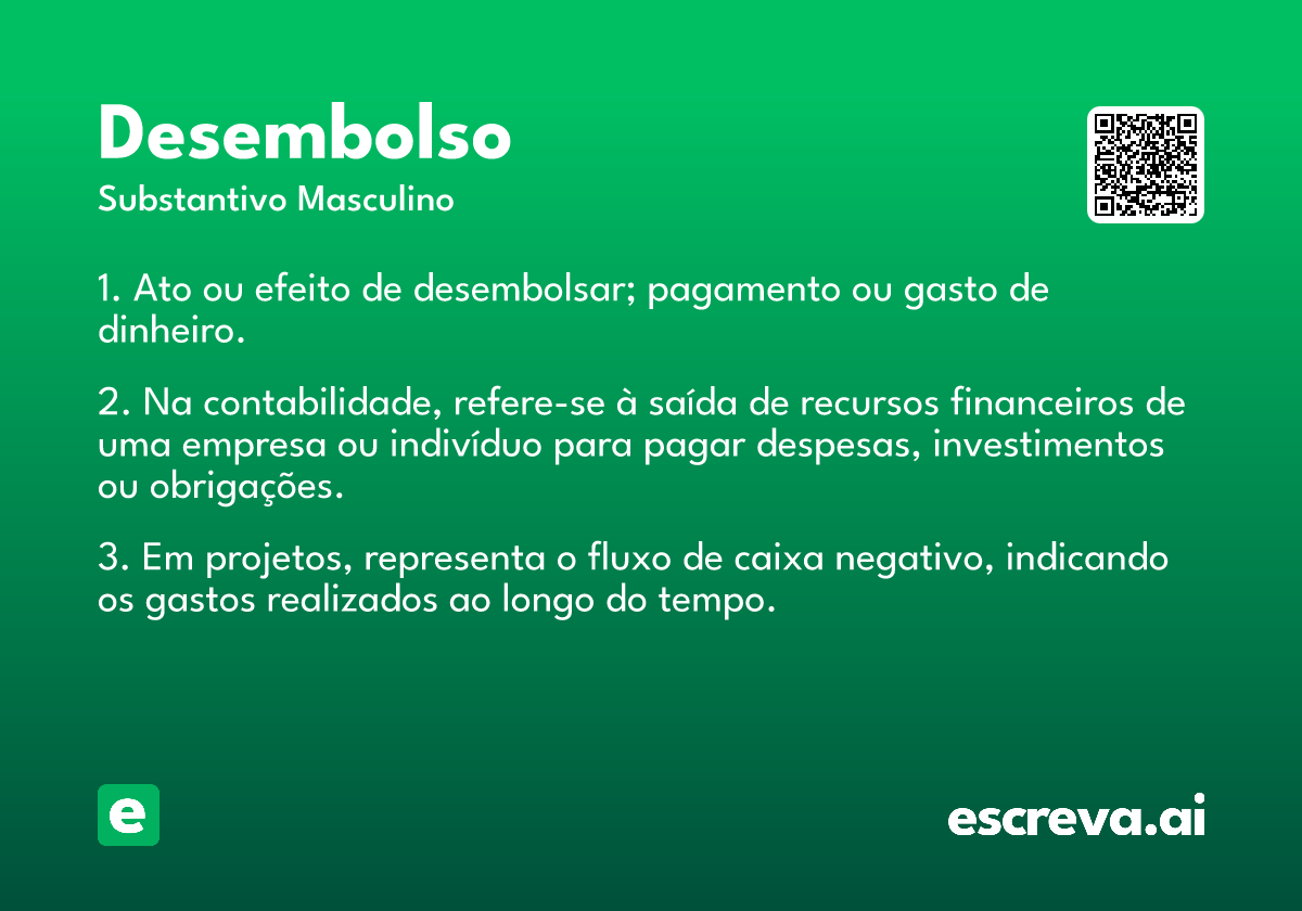 desembolso