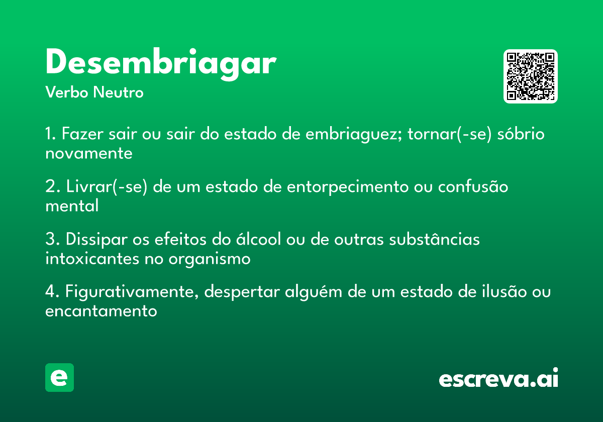 desembriagar