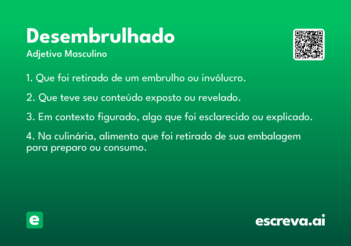 desembrulhado