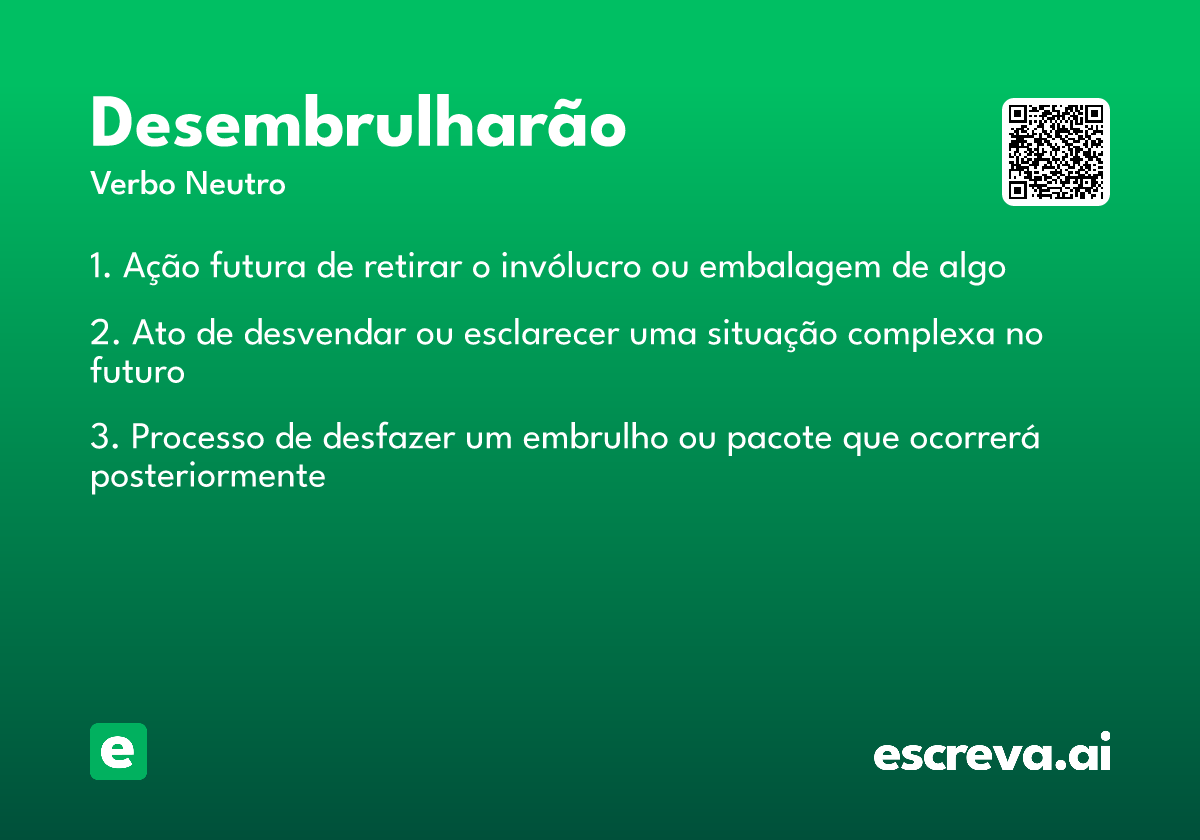 desembrulharão