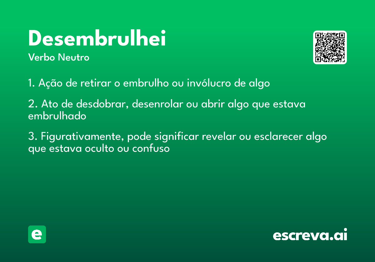 desembrulhei