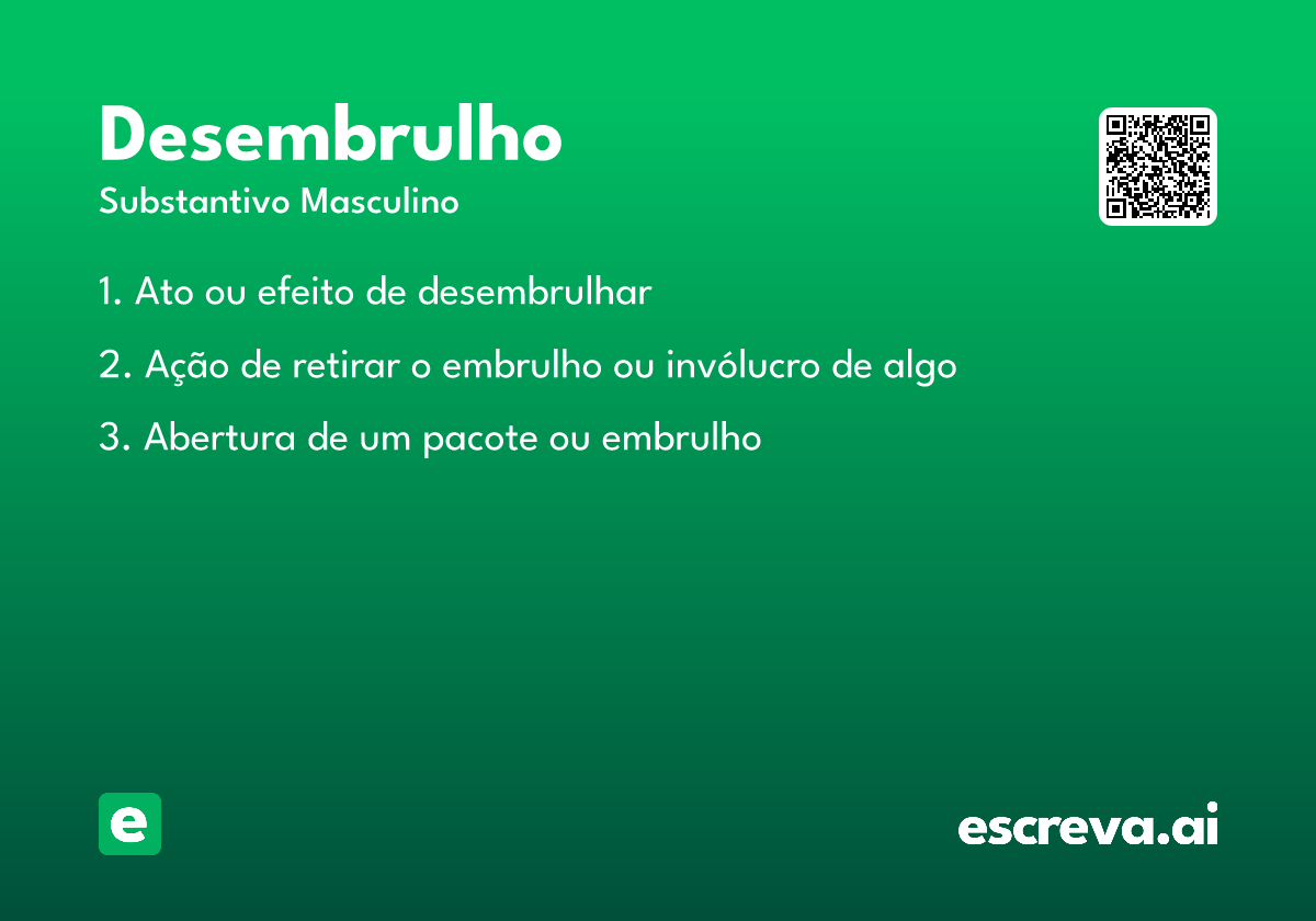 desembrulho