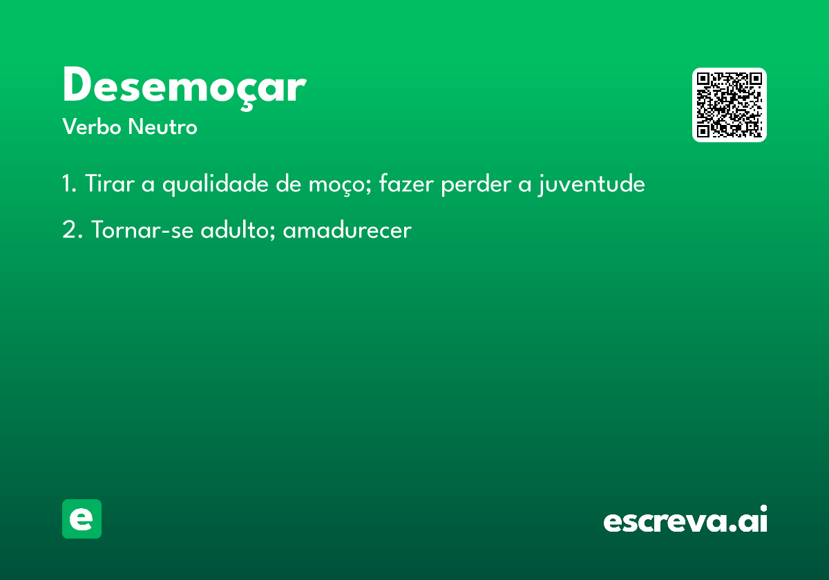 desemoçar