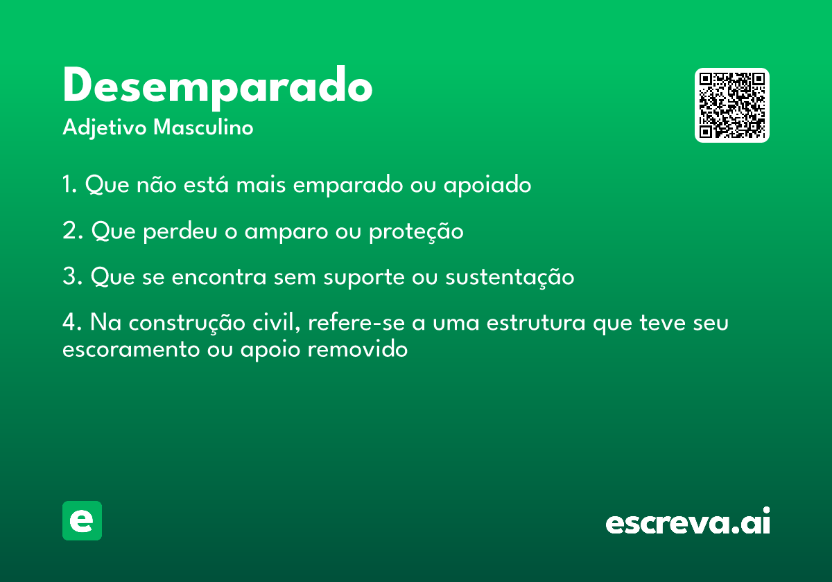 desemparado