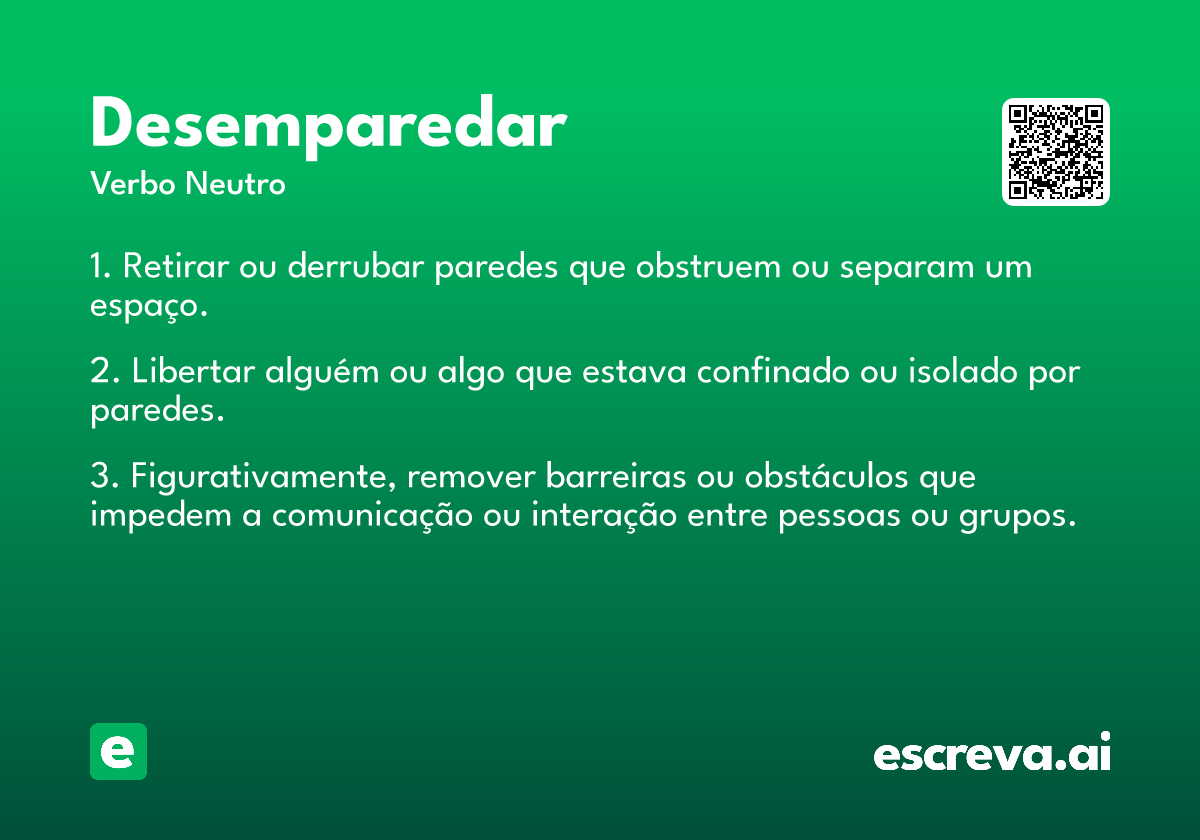desemparedar