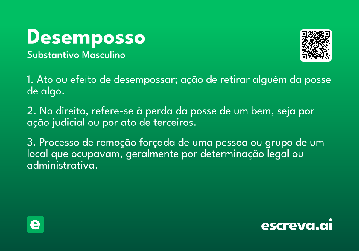 desemposso