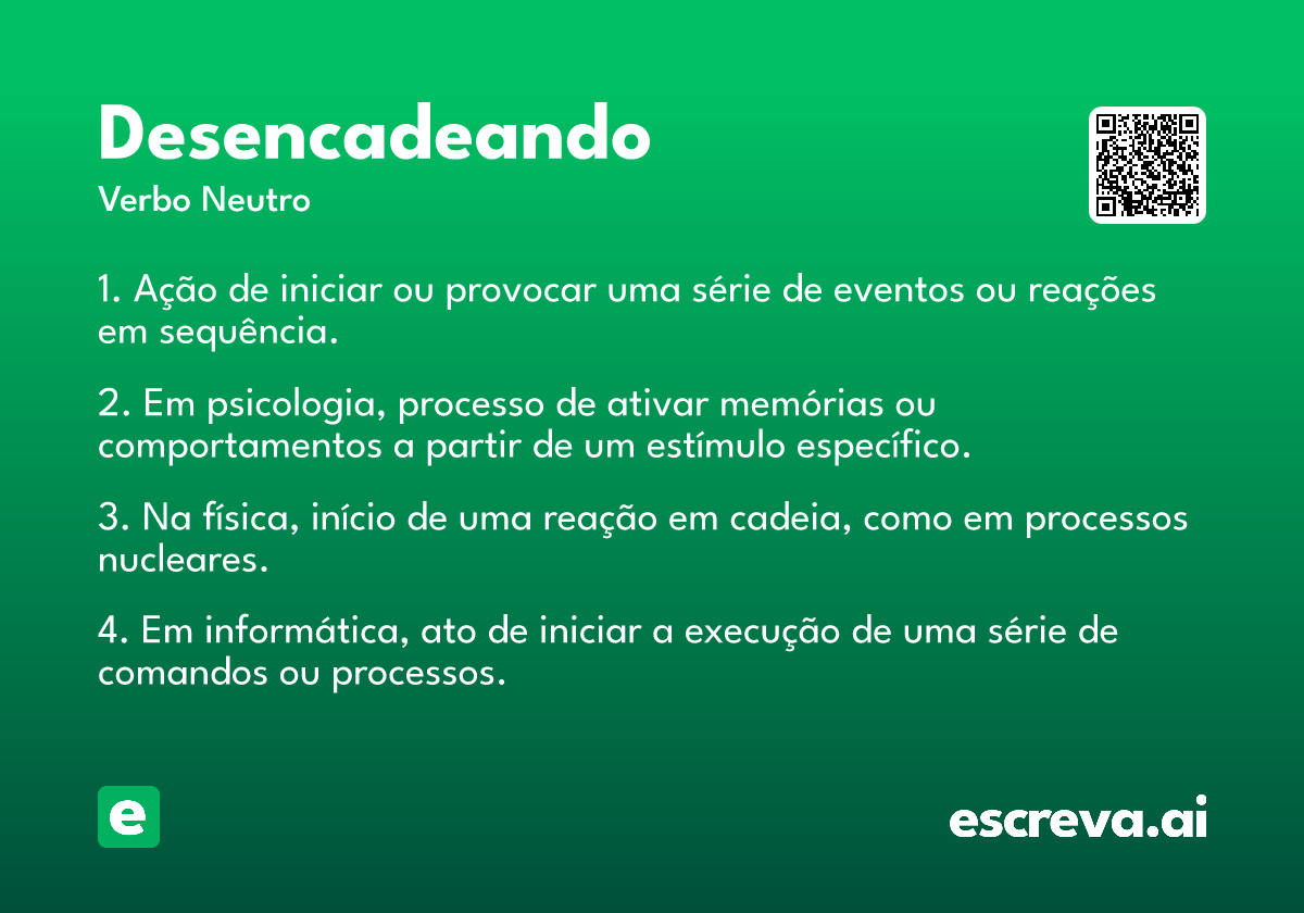 desencadeando