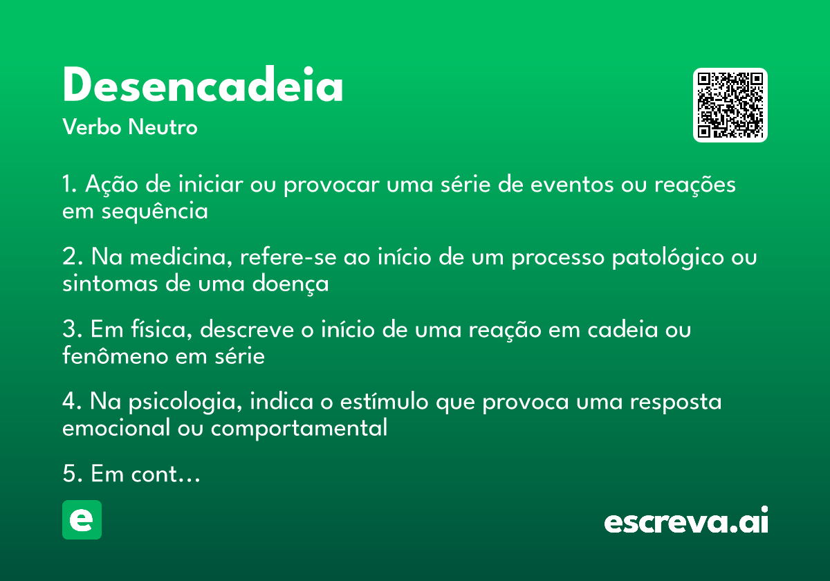 desencadeia