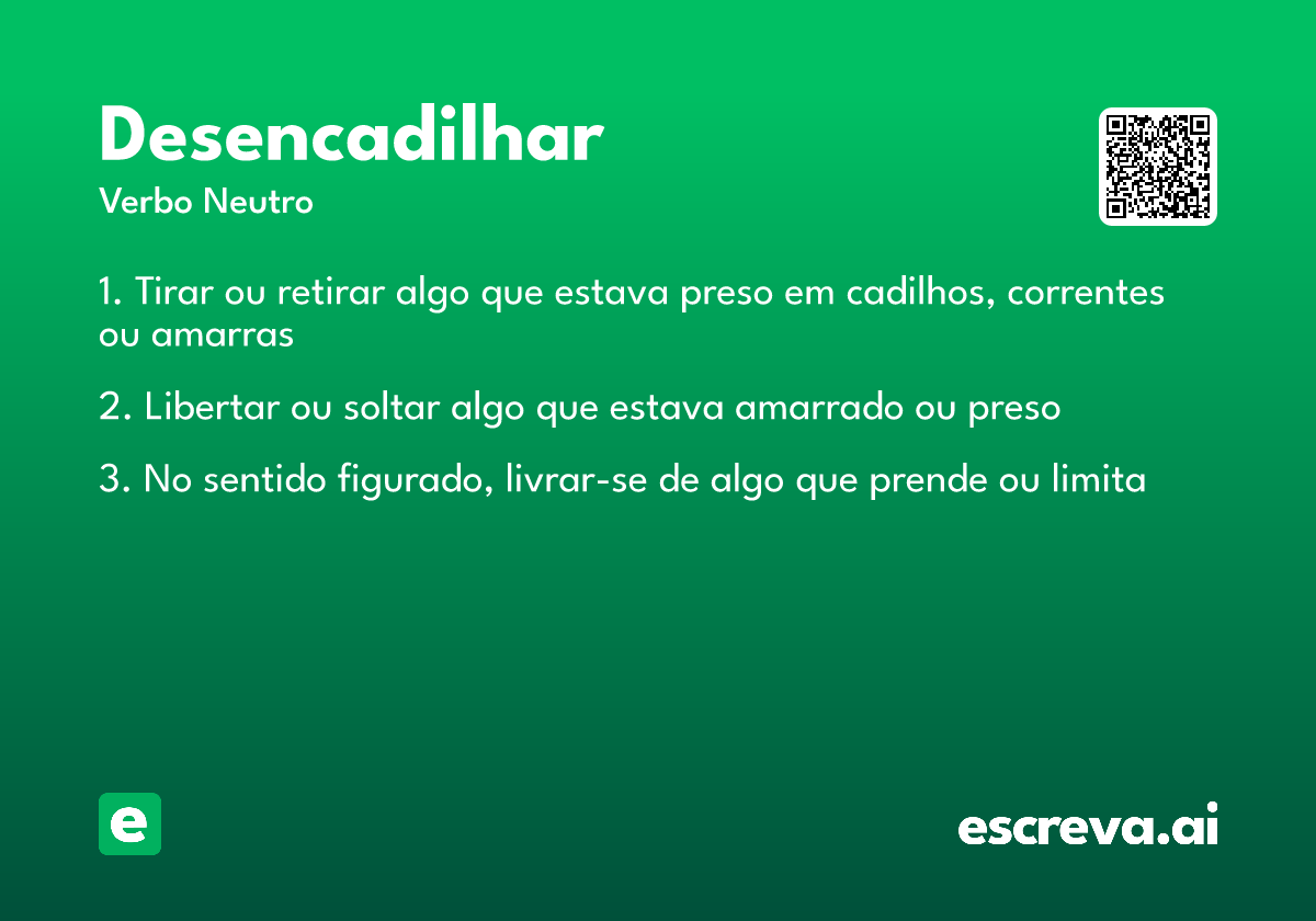 desencadilhar