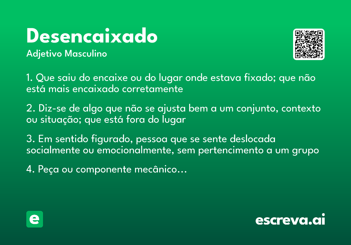 desencaixado