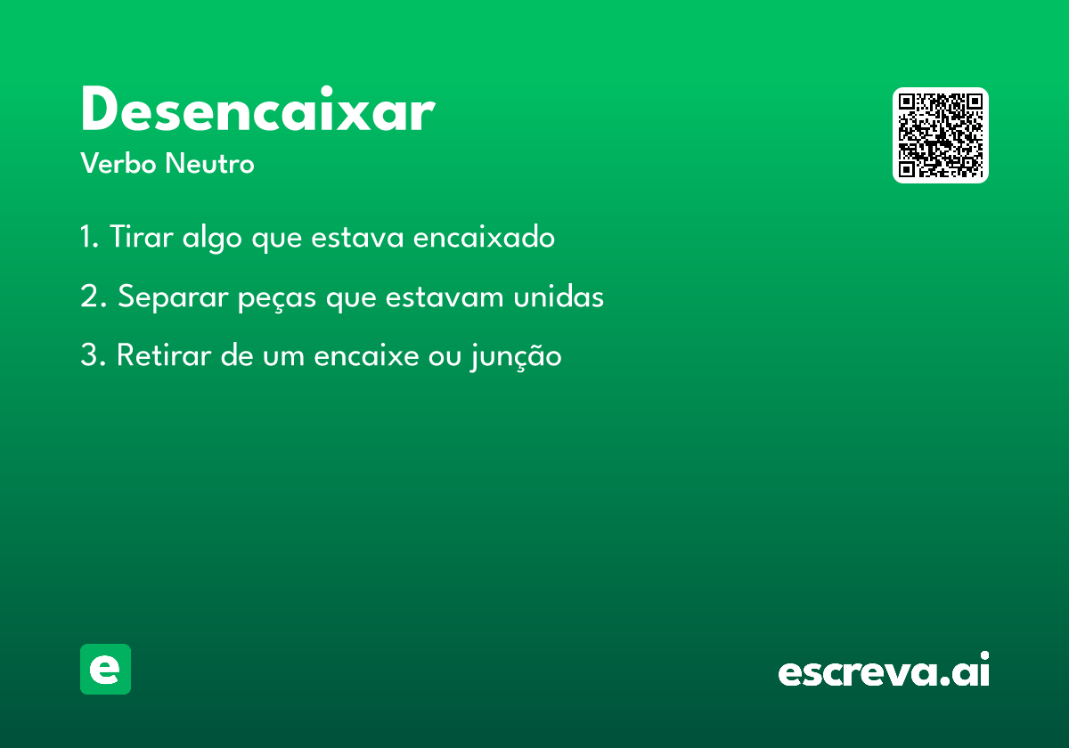 desencaixar