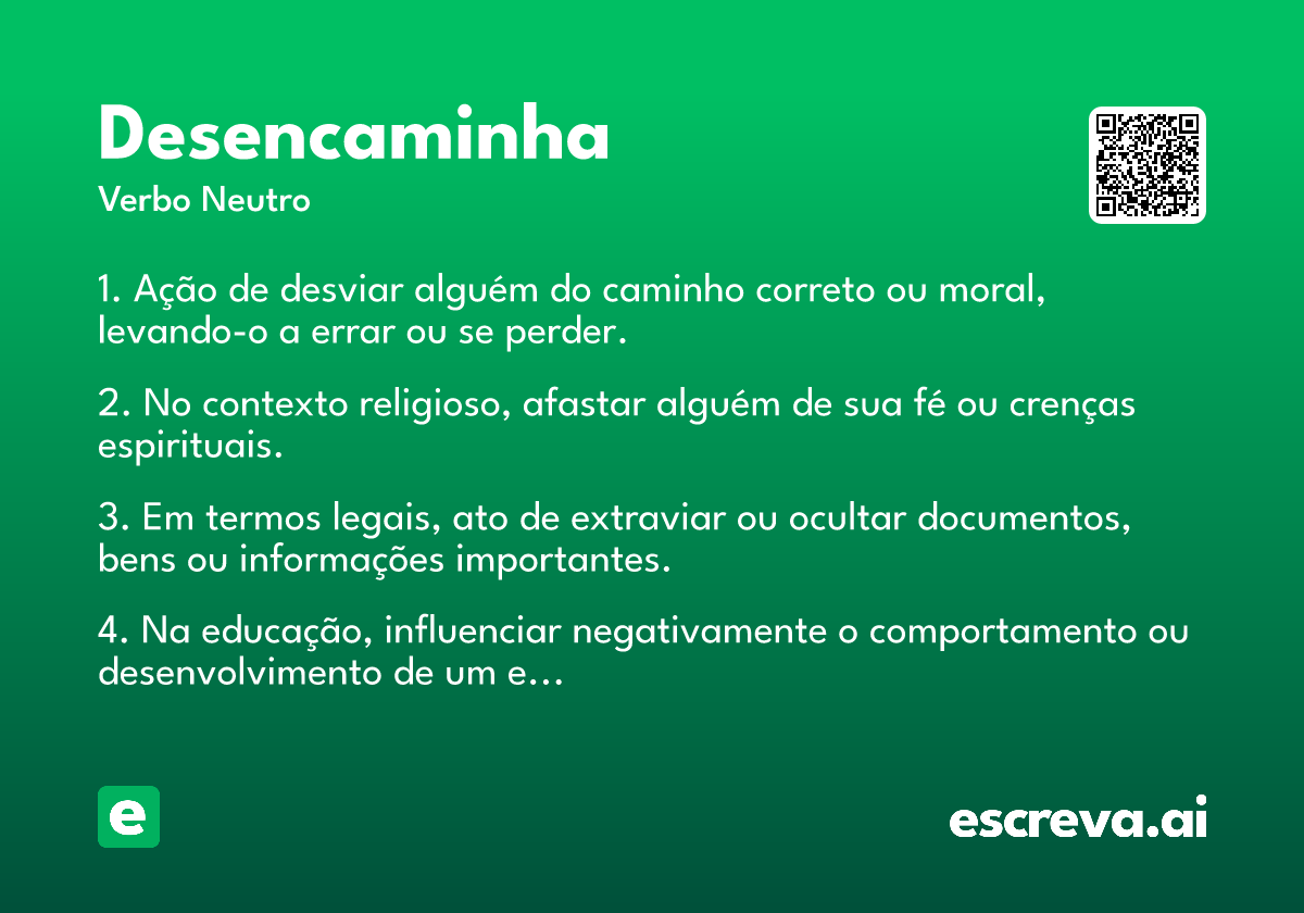 desencaminha