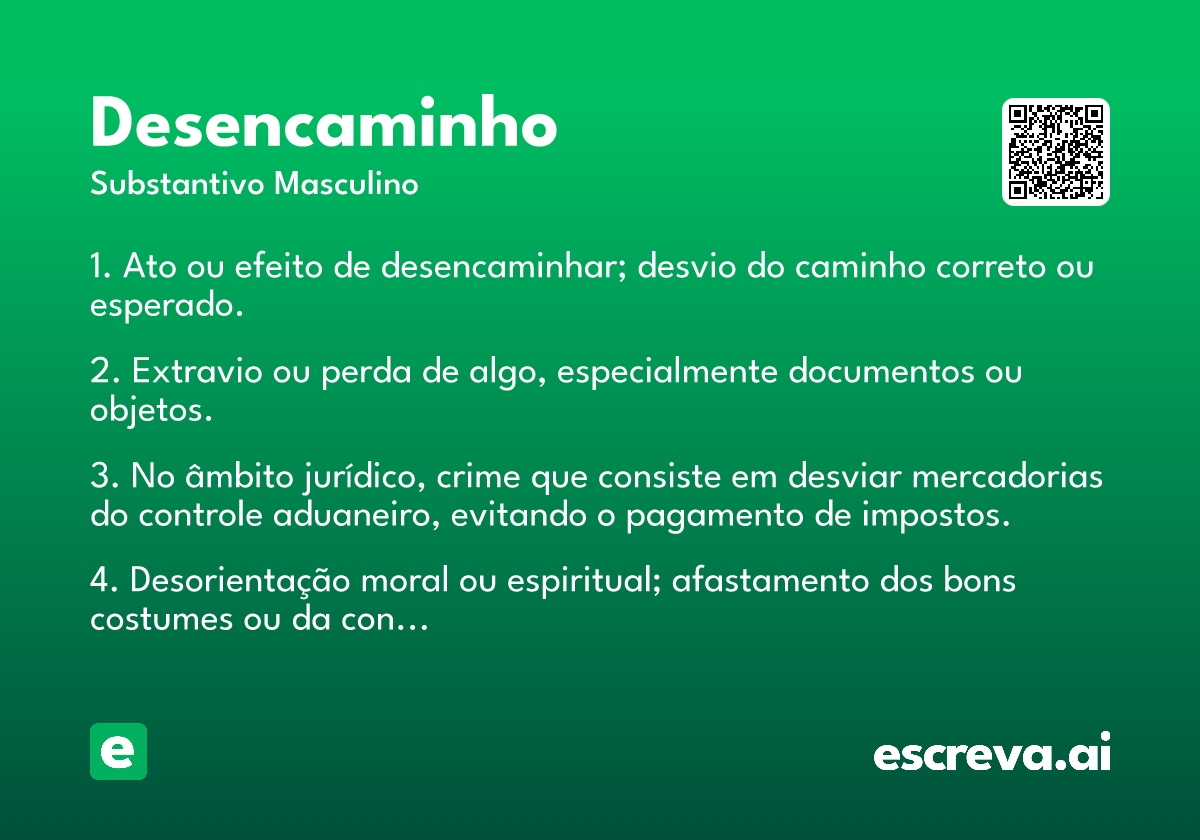 desencaminho