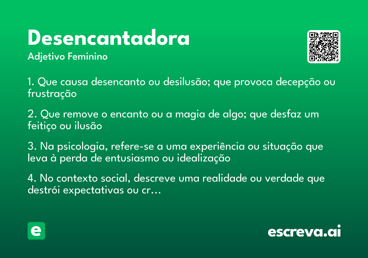 desencantadora