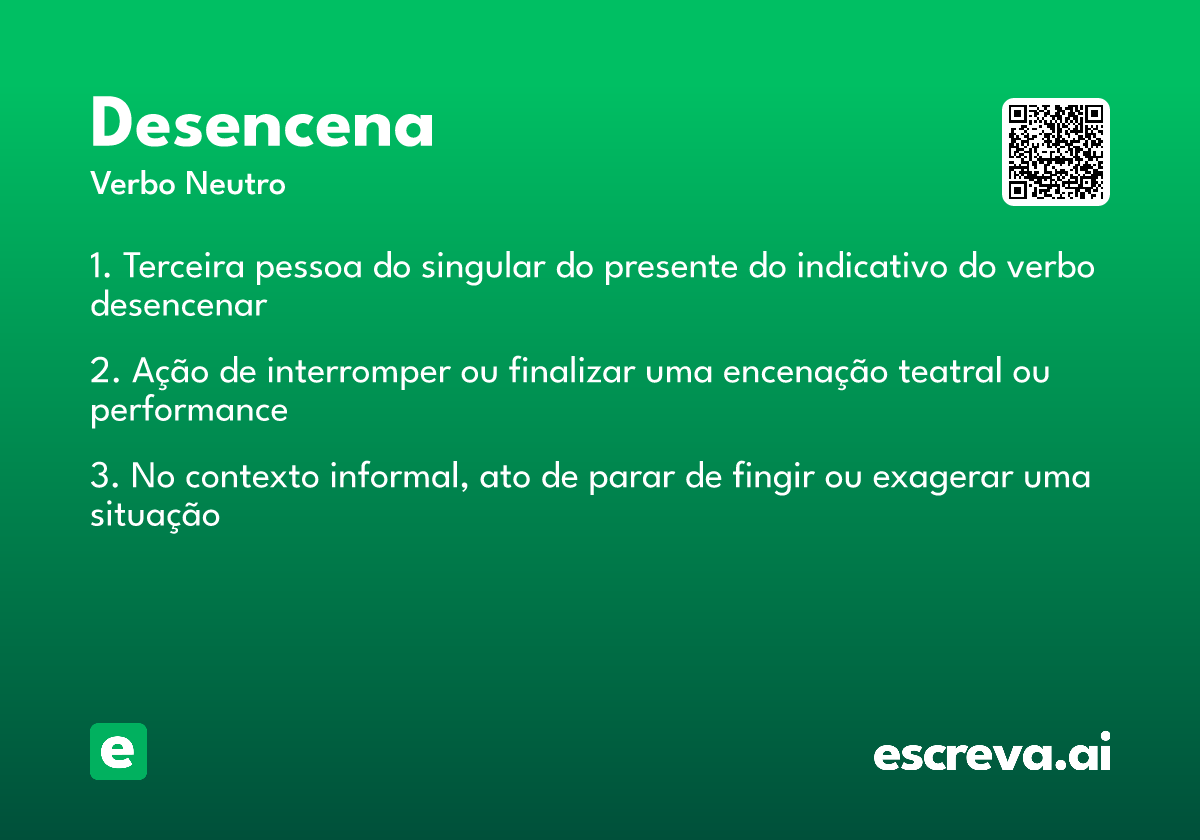 desencena
