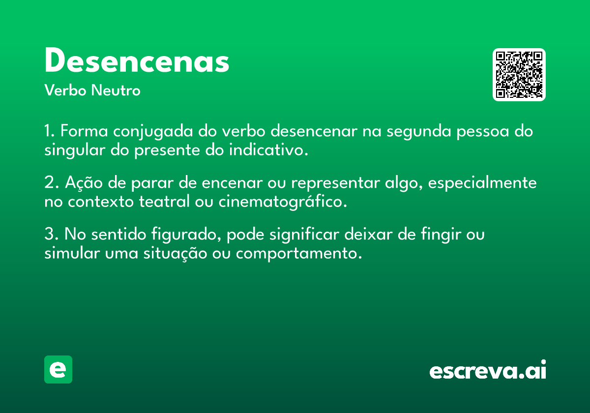 desencenas