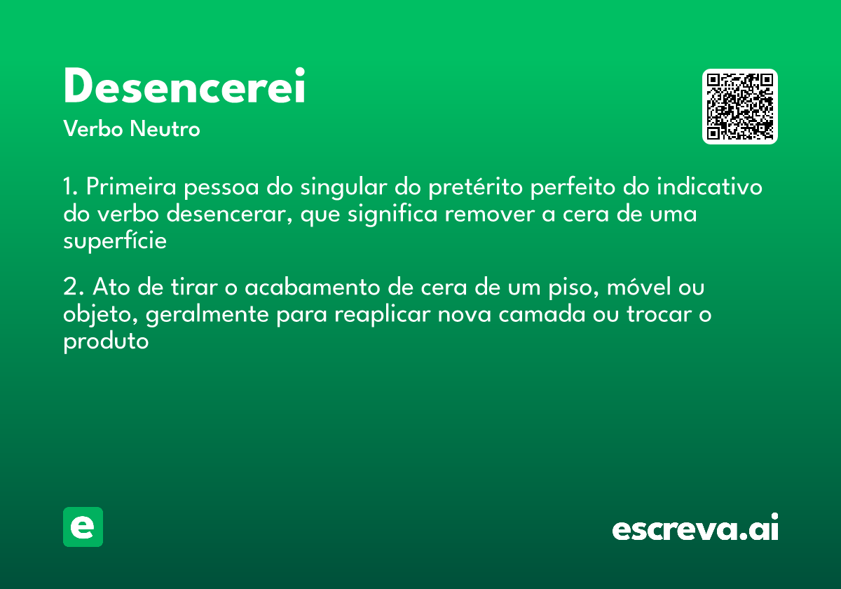 desencerei