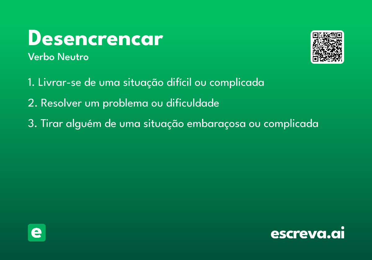 desencrencar