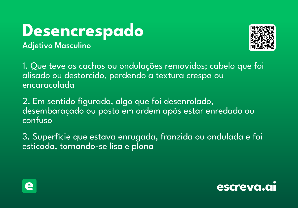 desencrespado
