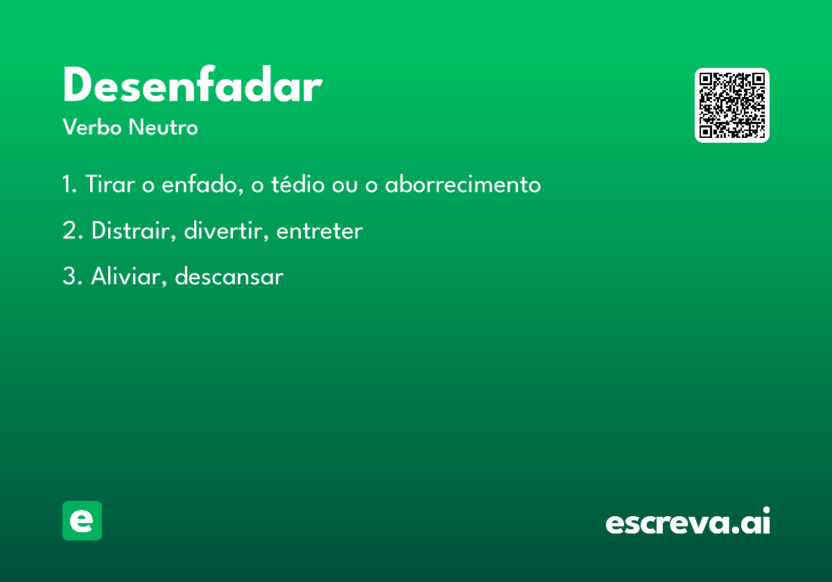 desenfadar