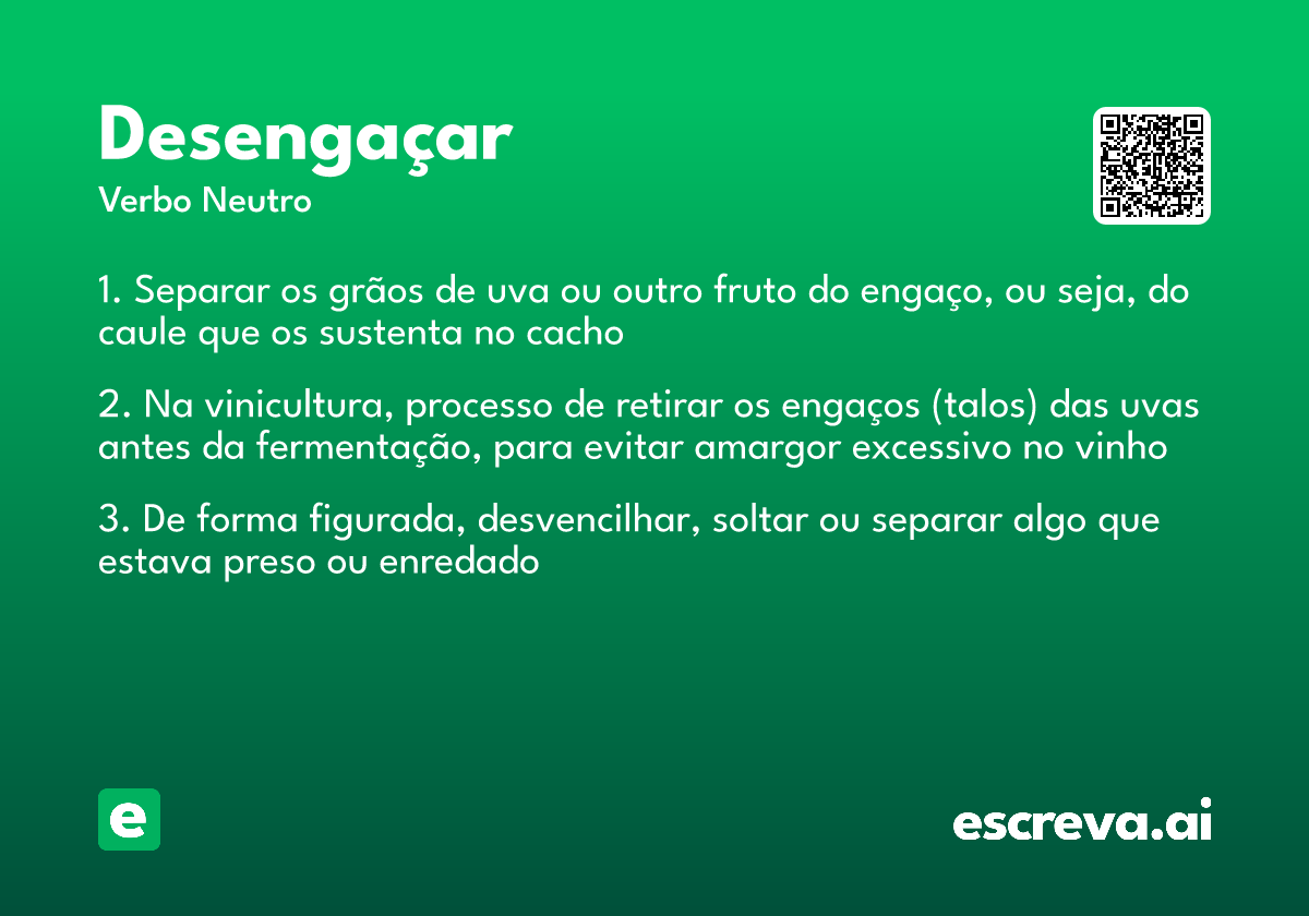 desengaçar