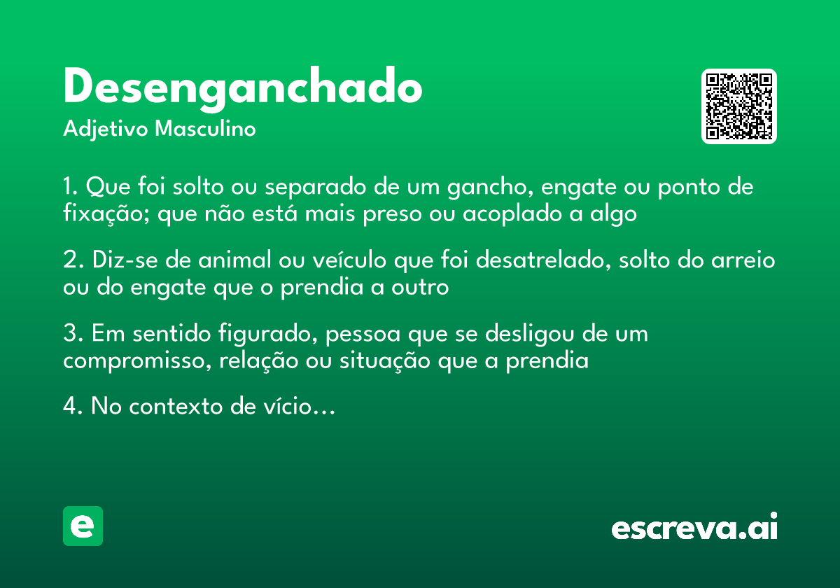 desenganchado