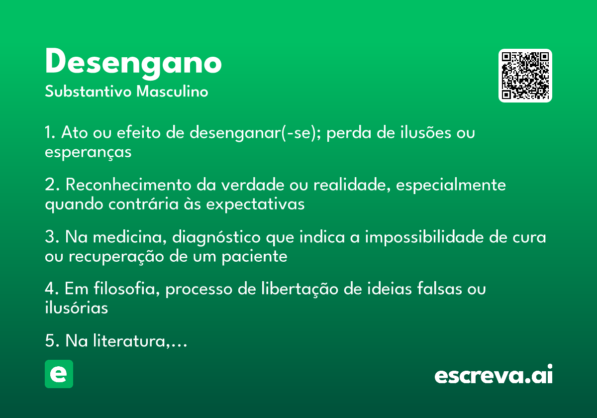 desengano
