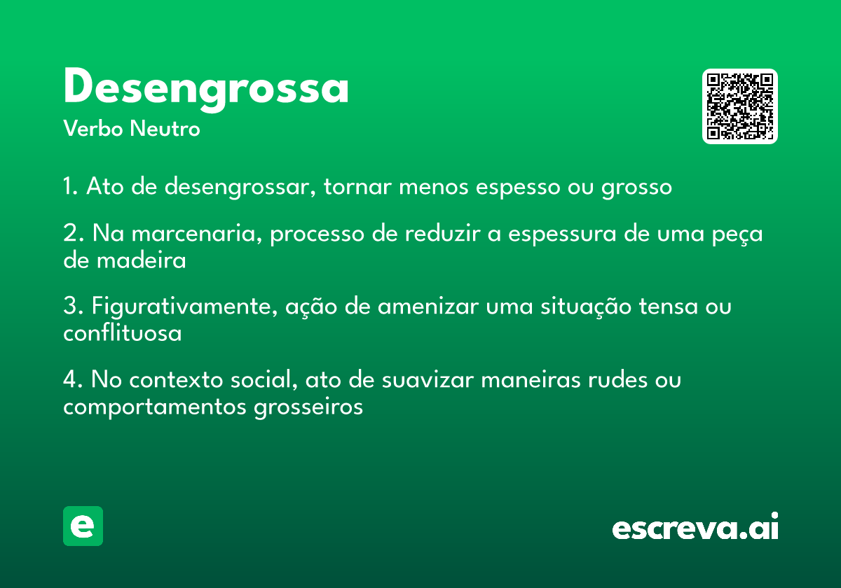 desengrossa