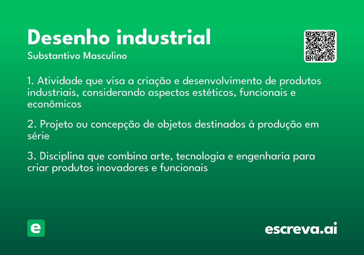 desenho industrial