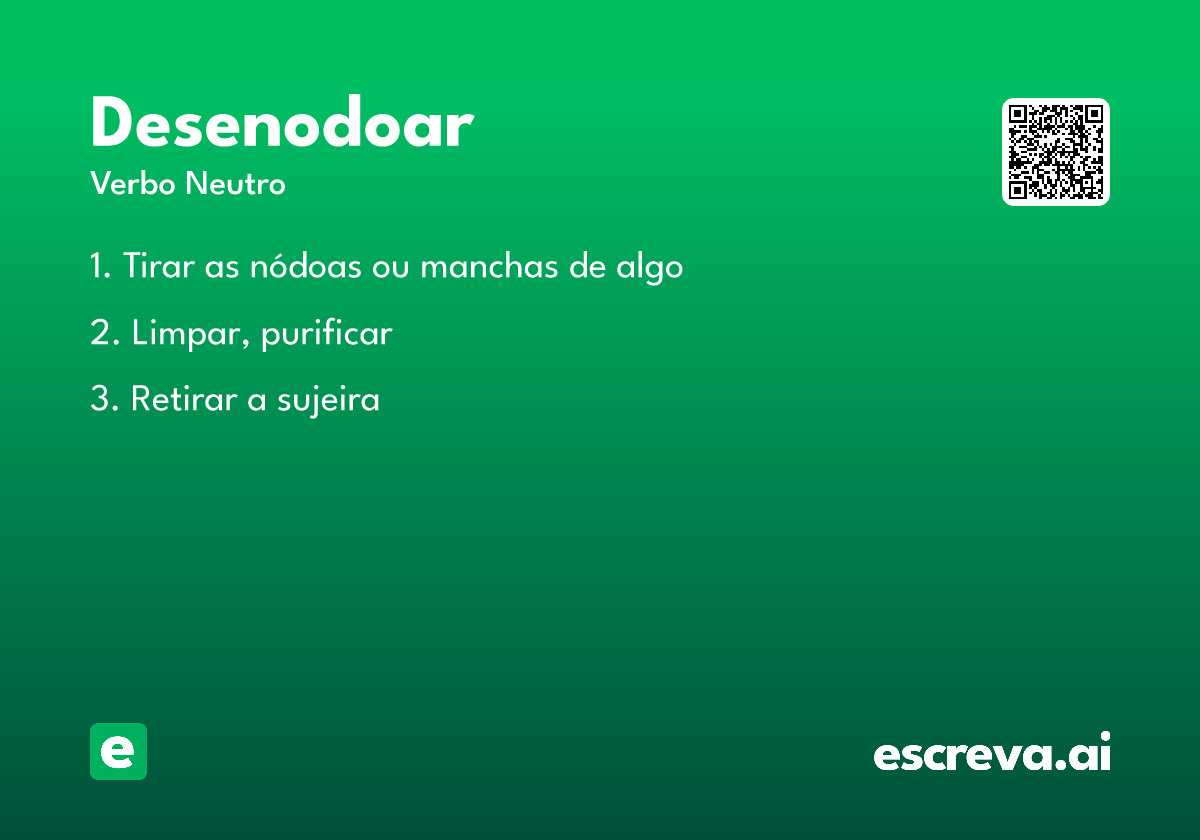 desenodoar