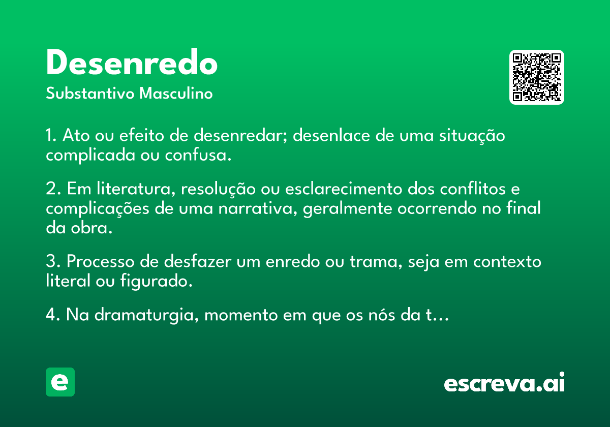 desenredo