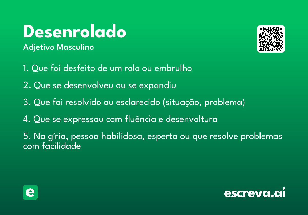 desenrolado