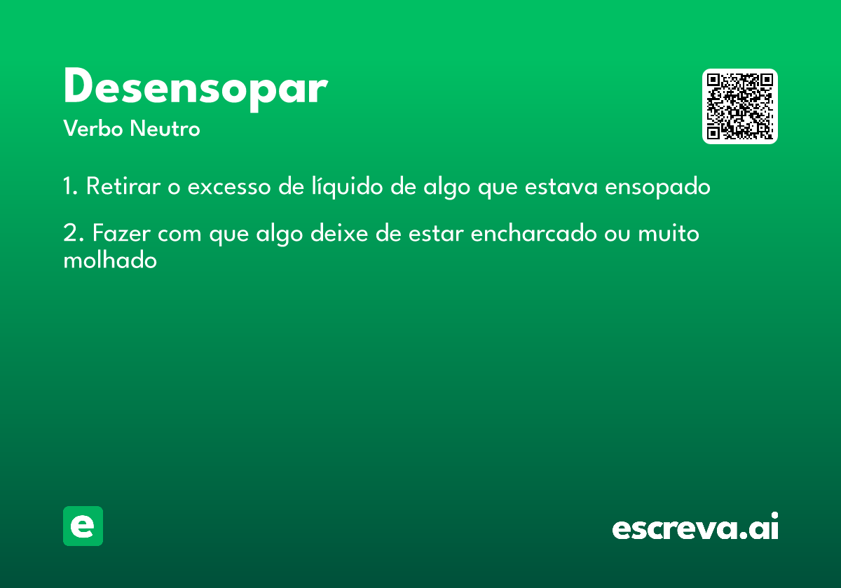 desensopar