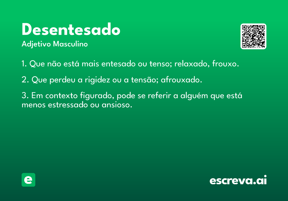 desentesado