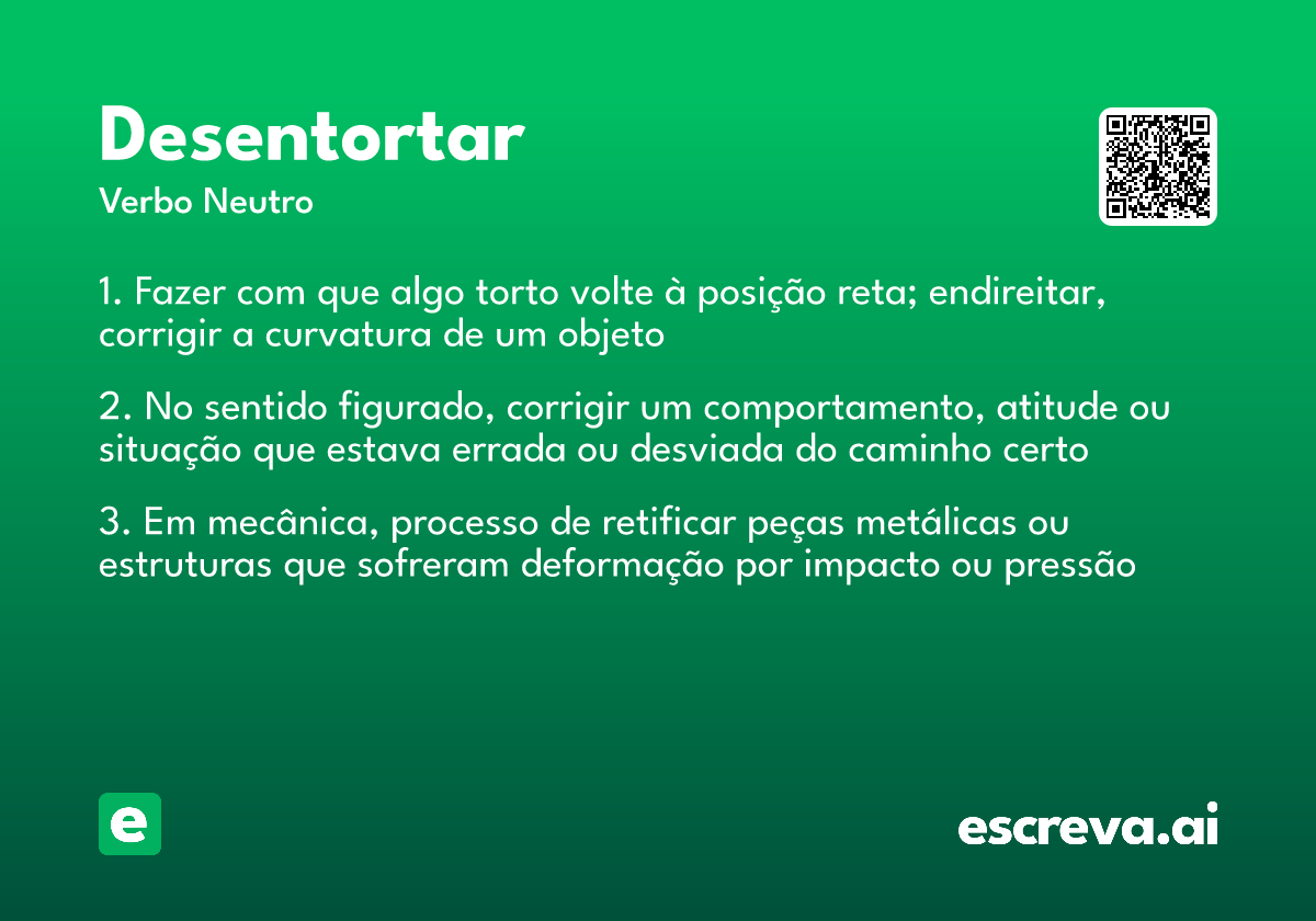 desentortar