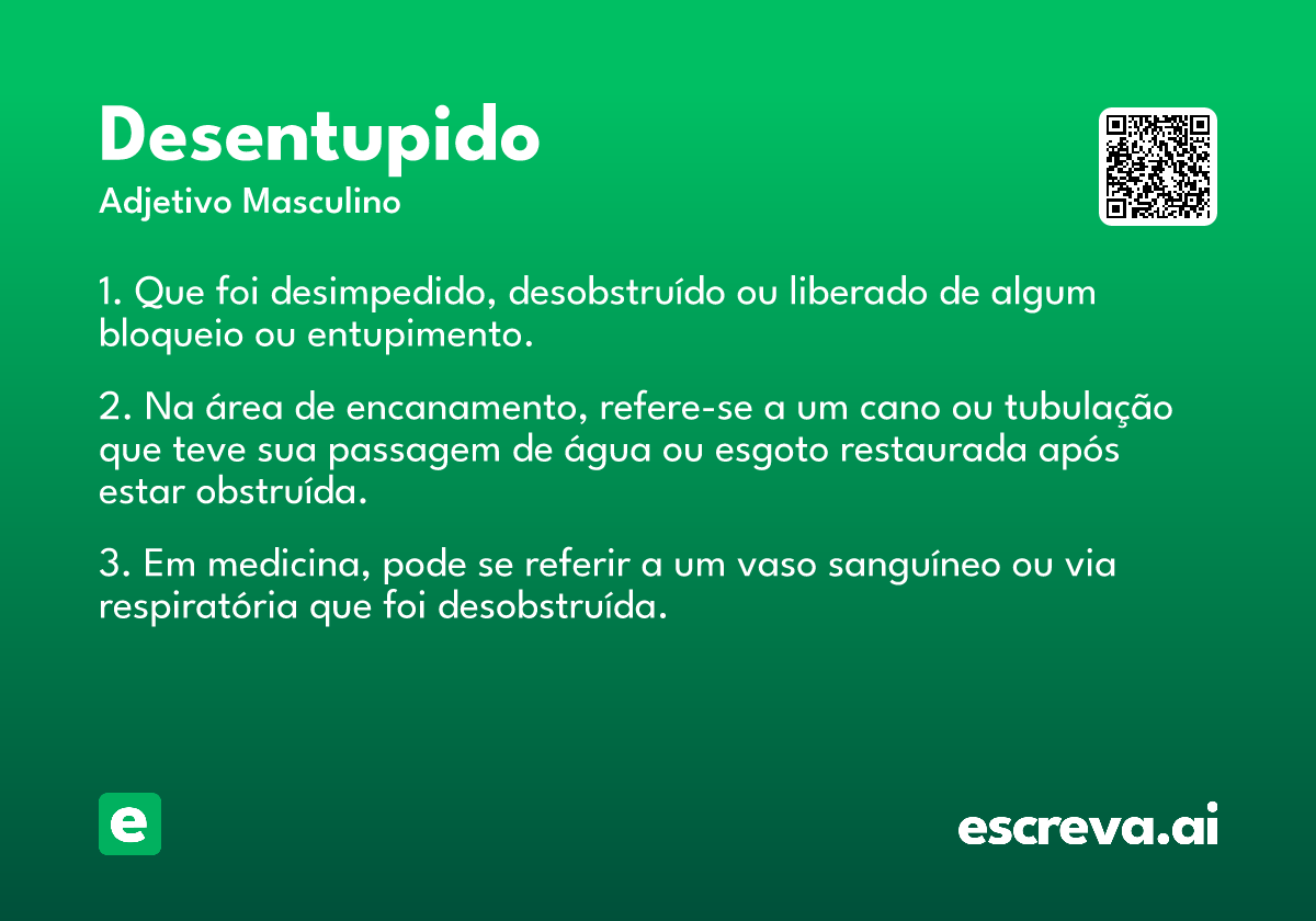 desentupido