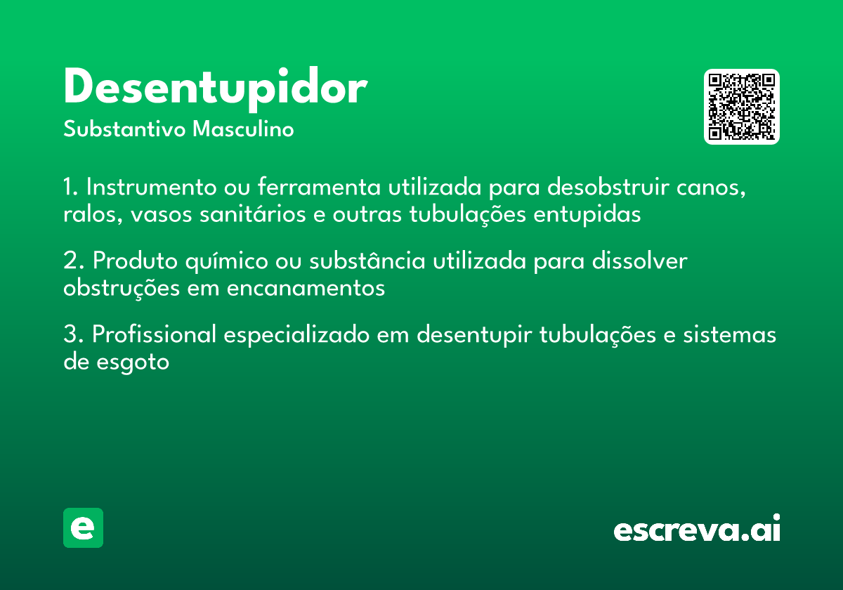desentupidor