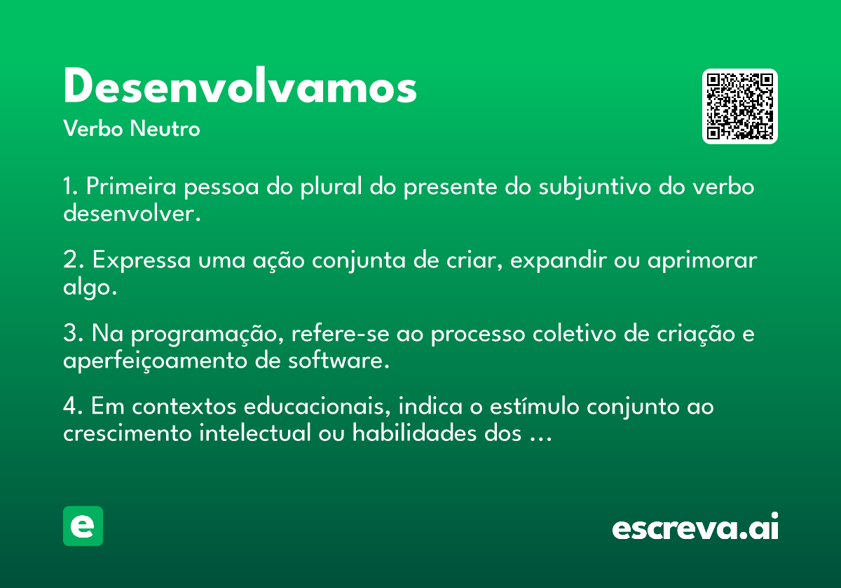 desenvolvamos