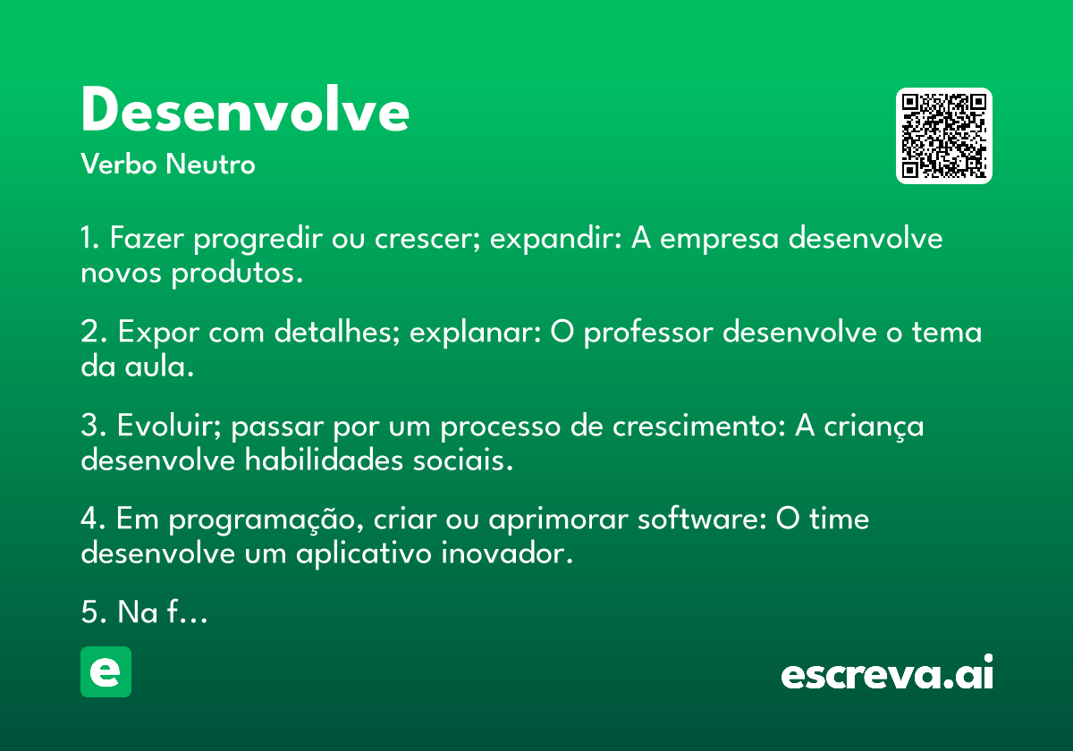 desenvolve
