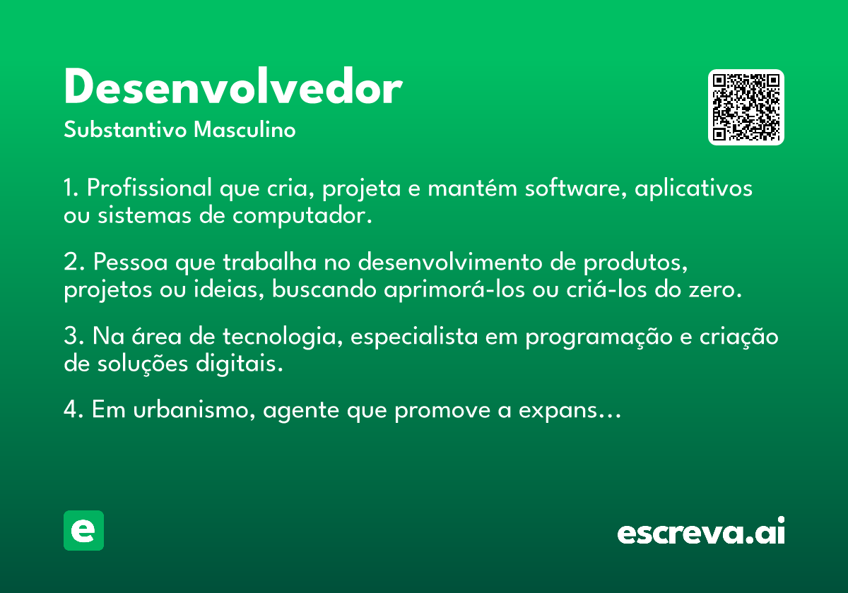 desenvolvedor