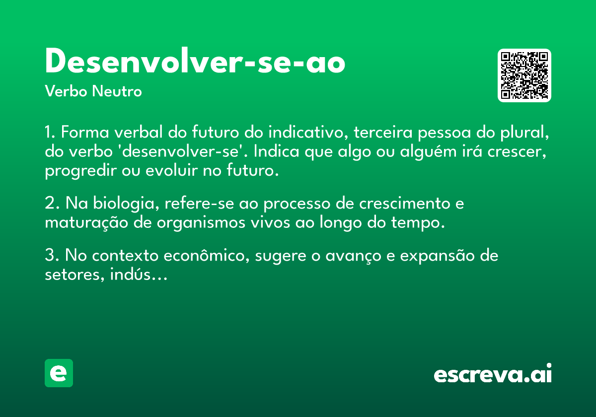 desenvolver-se-ao