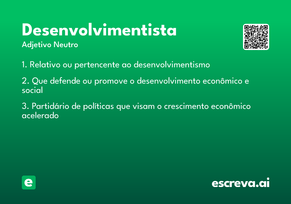 desenvolvimentista