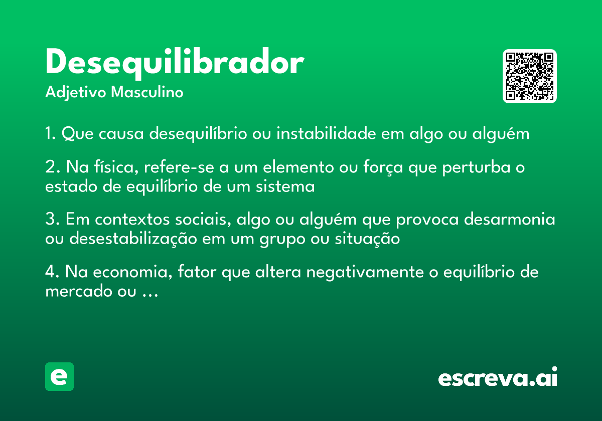 desequilibrador