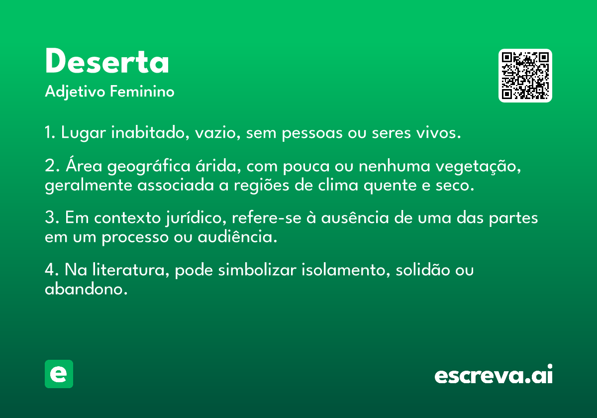 deserta