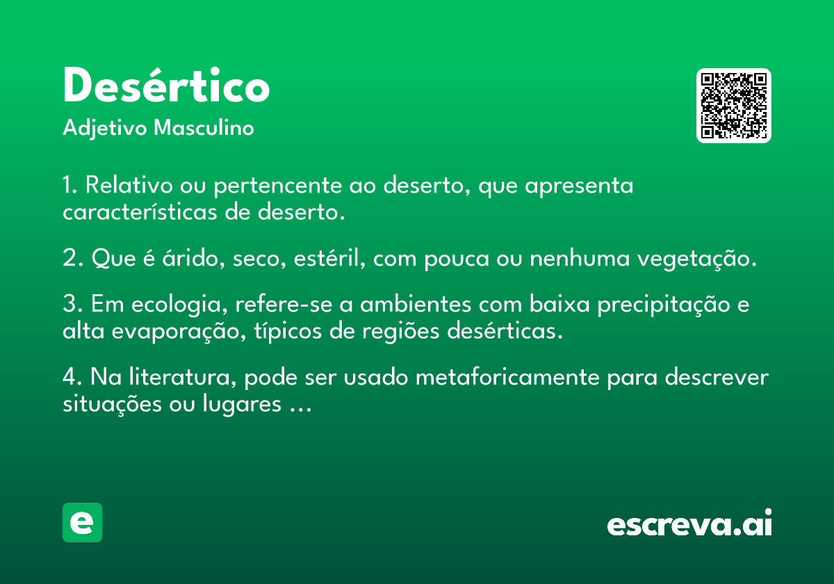 desértico