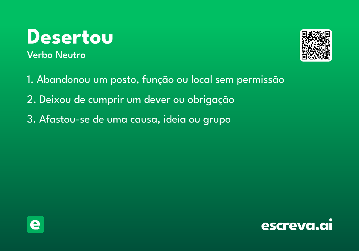 desertou
