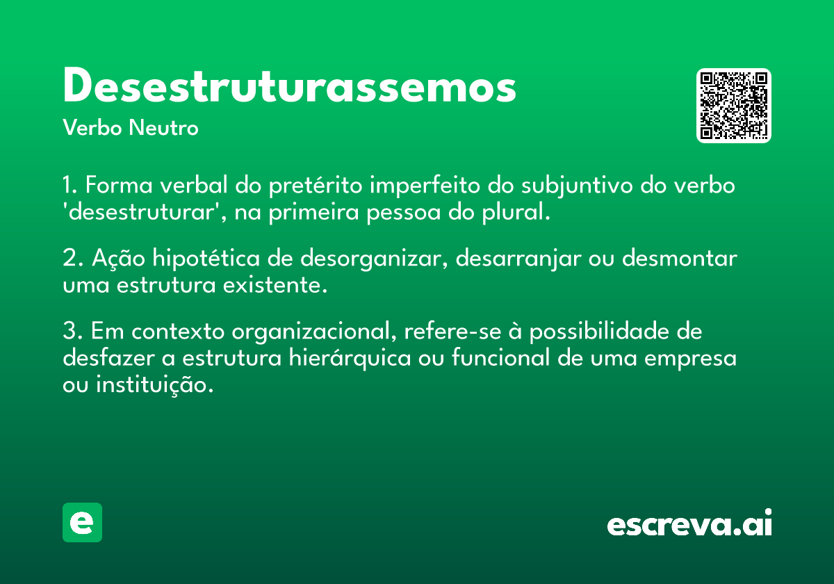 desestruturassemos